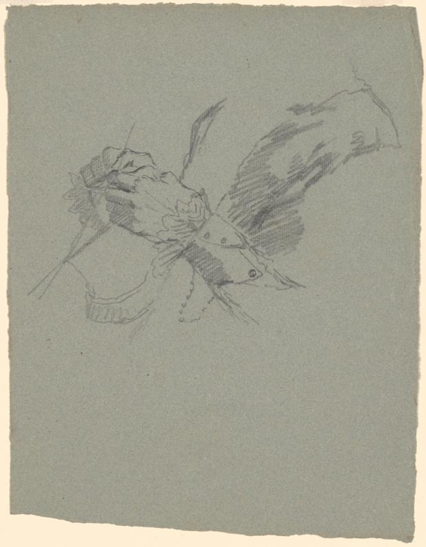 Study of Hands Knitting by Enoch Wood Perry, Jr., courtesy of the National Gallery of Art