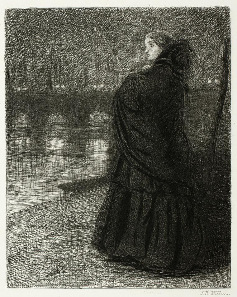 The Bridge of Sighs by Sir John Everett Millais. 1858.